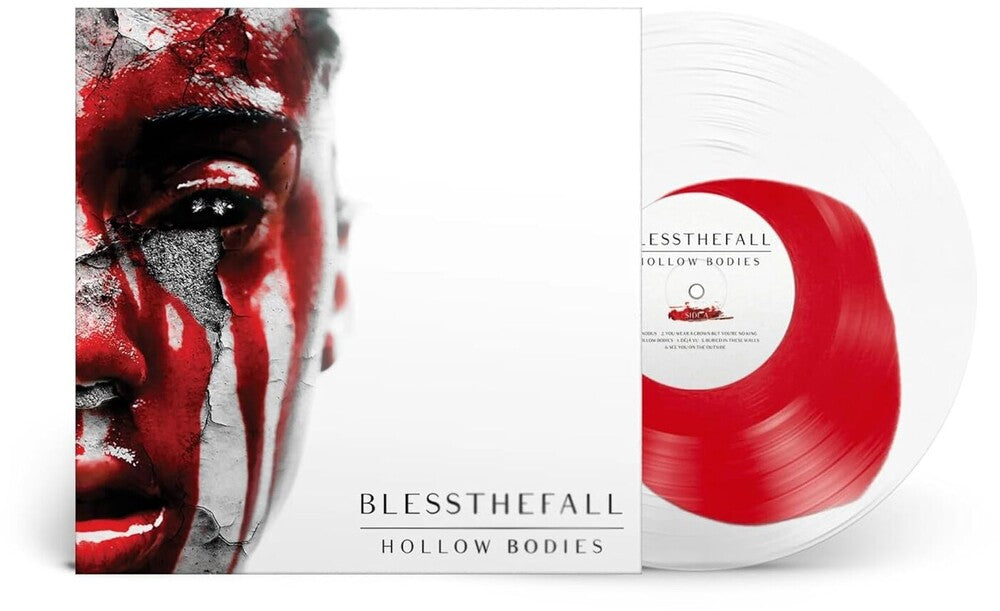 the album cover for Blessthefall - Hollow Bodies [Clear & Blood Red vinyl]