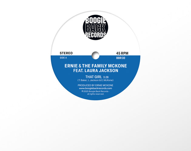 the album cover for Ernie & The Family Mckone - That Girl / Wish You Were Here (Frpm)