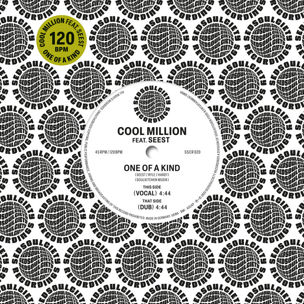 the album cover for Cool Million - One Of A Kind (Frpm)