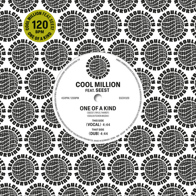 the album cover for Cool Million - One Of A Kind (Frpm)