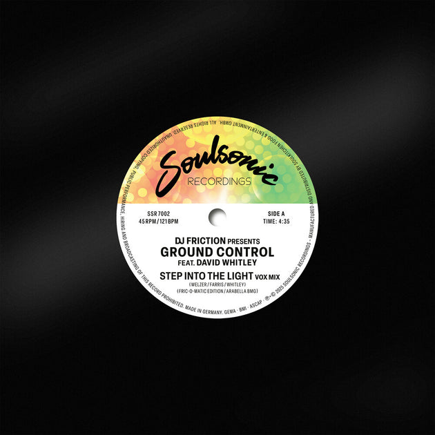 the album cover for Dj Friction Presents Ground Control - Step Into The Light (Frpm)