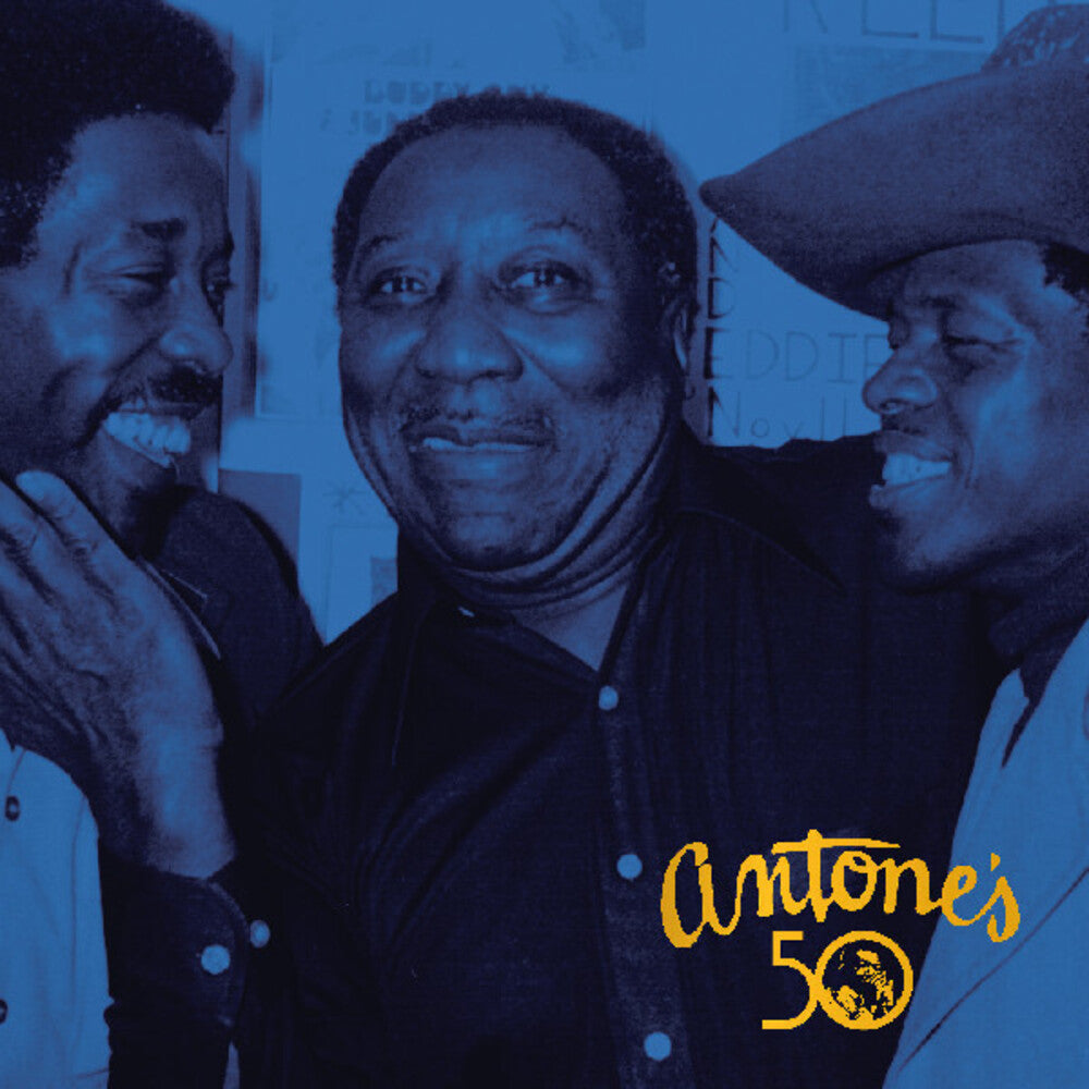 the album cover for Antones: 50 Years Of The Blues / Various - Antones: 50 Years Of The Blues / Various (W/Book)