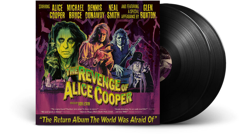 the album cover for Alice Cooper - The Revenge Of Alice Cooper [LP]