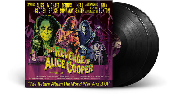 the album cover for Alice Cooper - The Revenge Of Alice Cooper [LP]