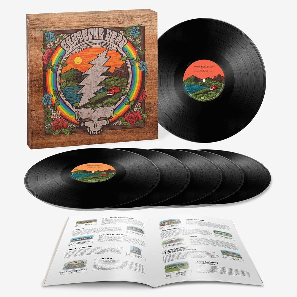 the album cover for Grateful Dead - Music Never Stopped (Box)