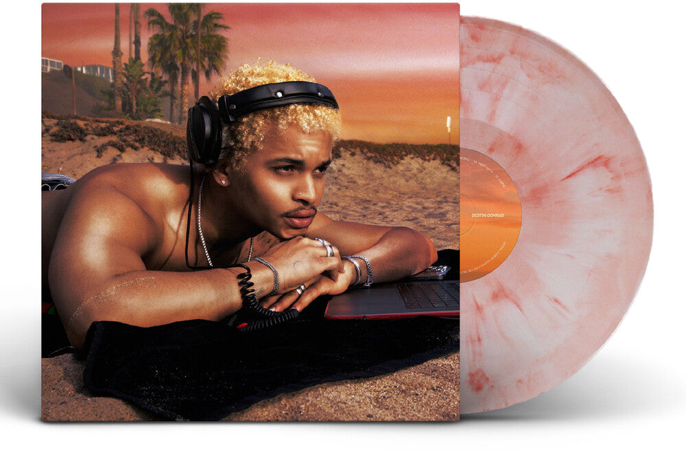 the album cover for Destin Conrad - Love On Digital - Pink [Colored Vinyl] (Gate) (Pnk)