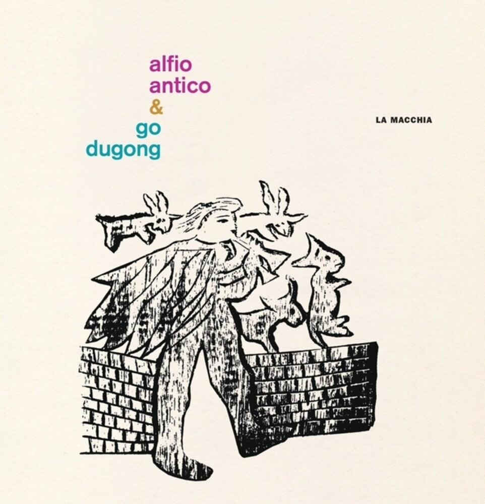 the album cover for Alfio Antico  / Go Dugong - Macchia