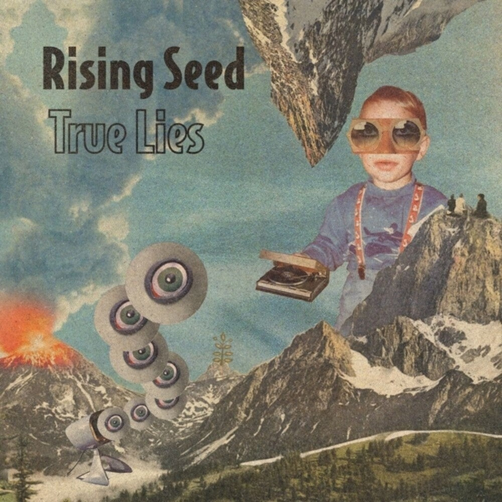 the album cover for Rising Seed - True Lies