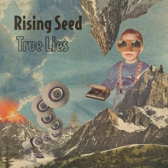 the album cover for Rising Seed - True Lies