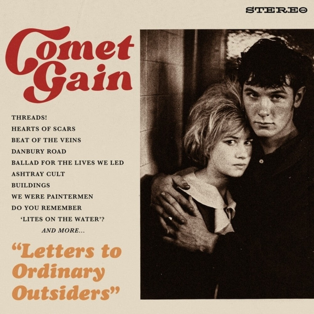 the album cover for Comet Gain - Letters To Ordinary Outsiders
