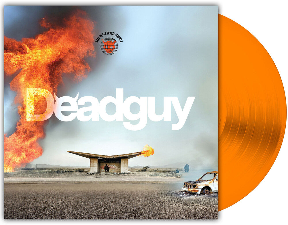 the album cover for Deadguy - Near-Death Travel Services [LP Orange Krush ]