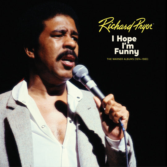 the album cover for Richard Pryor - I Hope I'm Funny: The Warner Albums (1974-1983)