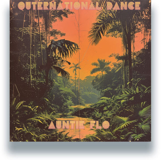 the album cover for Auntie Flo - Outernational Dance (Ep)