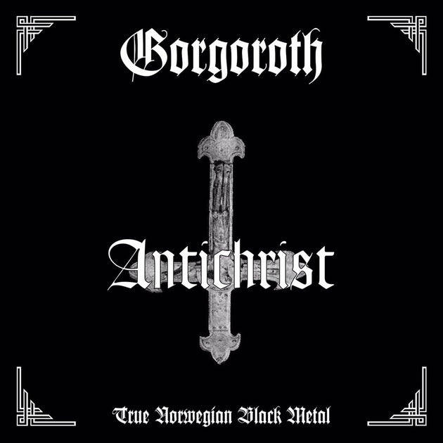 the album cover for Gorgoroth - Antichrist (Blk) [Colored Vinyl] (Wht)