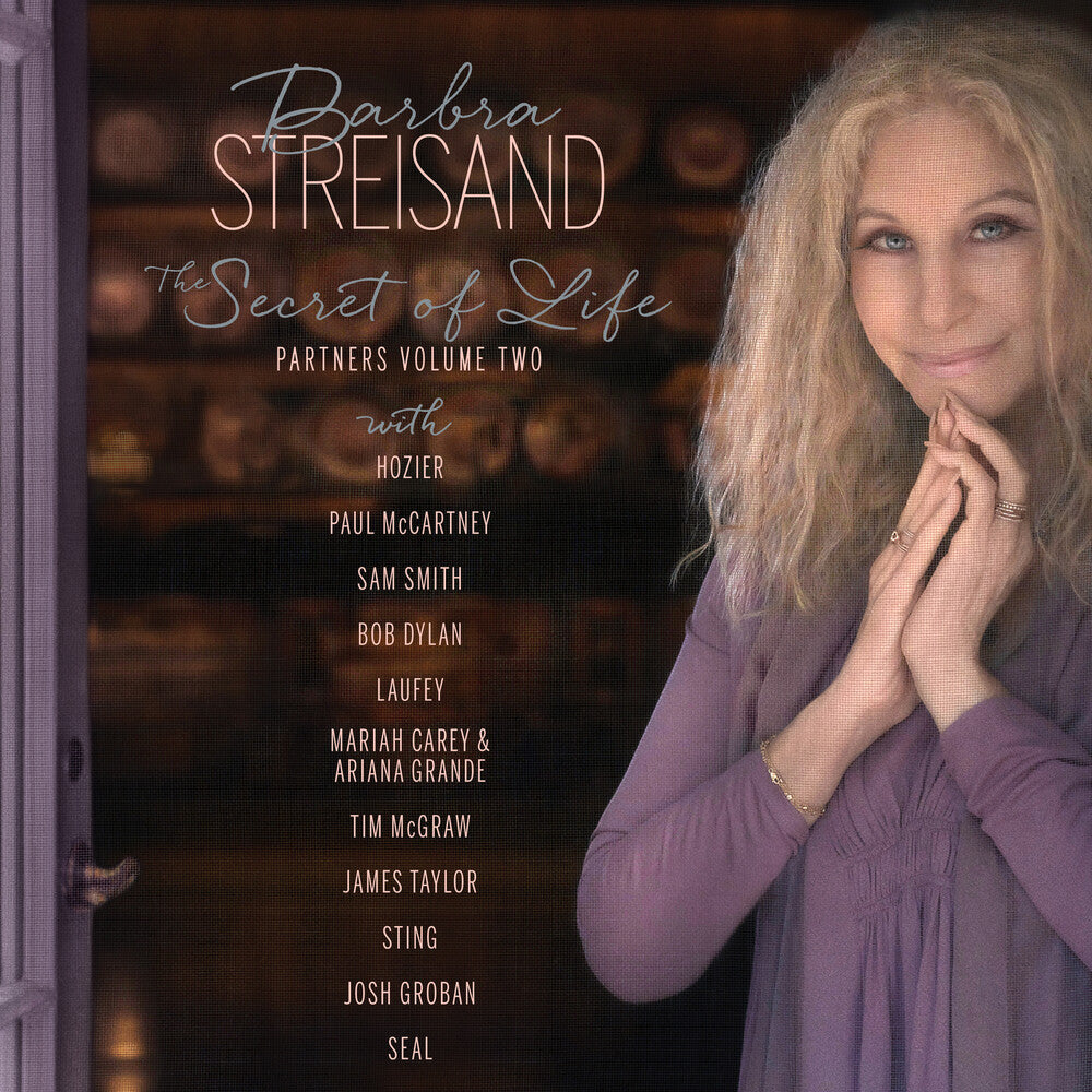 the album cover for Barbra Streisand - Secret Of Life: Partners Volume 2
