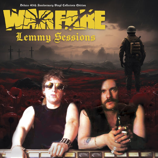 the album cover for Warfare - Lemmy Sessions (Wtwv) (Uk)