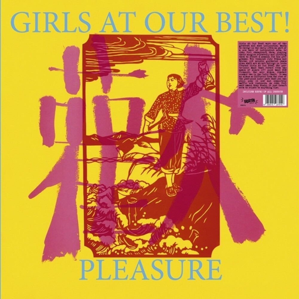 the album cover for Girls At Our Best - Pleasure (Uk)
