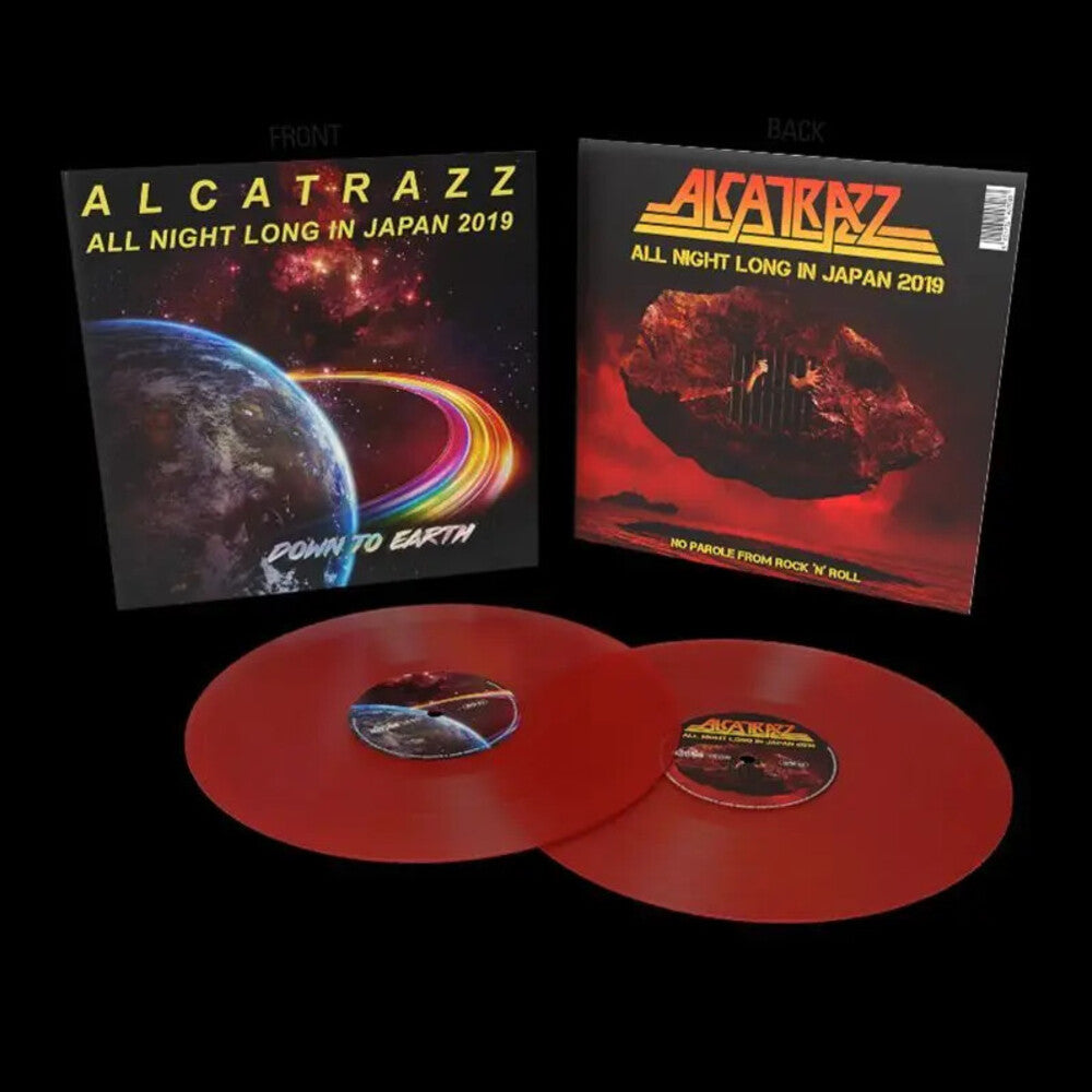 the album cover for Alcatrazz - All Night Long In Japan 2019 [Colored Vinyl] [Limited Edition] (Red)