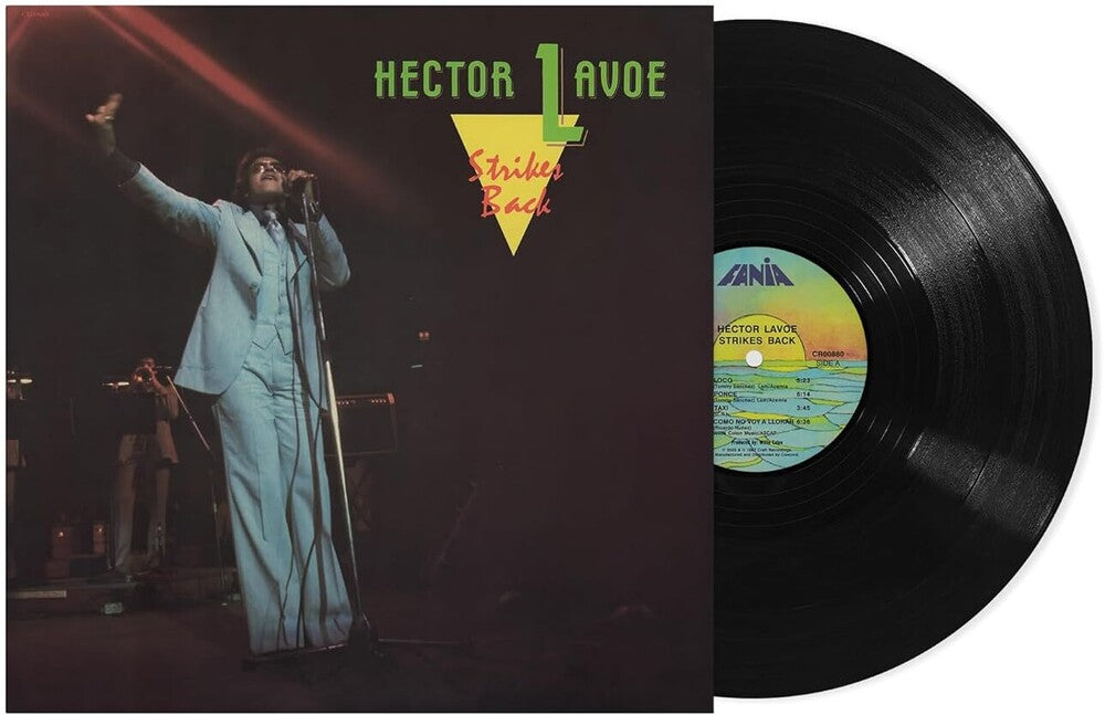 the album cover for Hector Lavoe - Strikes Back  [180g LP]