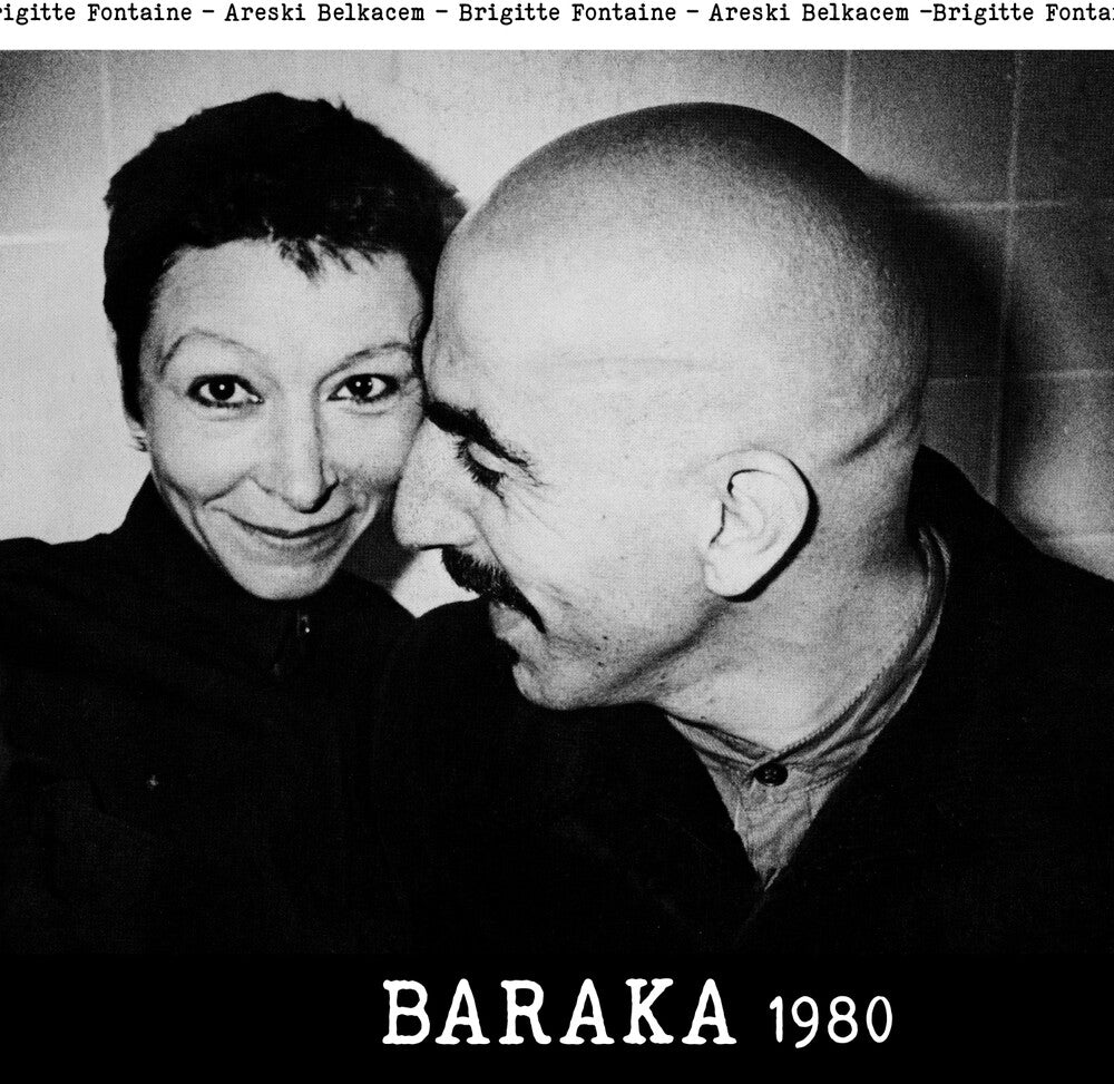 the album cover for Fontaine, Brigitte / Belkacem, Areski - Baraka 1980