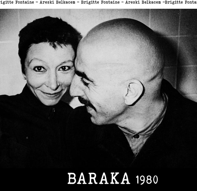 the album cover for Fontaine, Brigitte / Belkacem, Areski - Baraka 1980