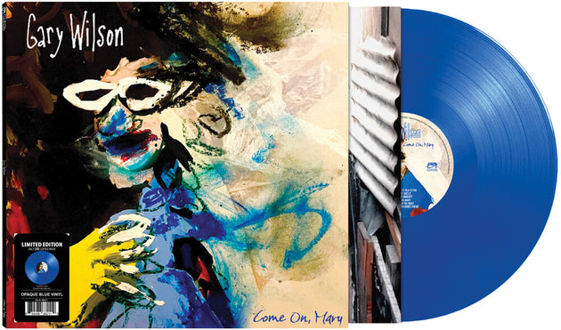 the album cover for Gary Wilson - COME ON, MARY [Blue LP]