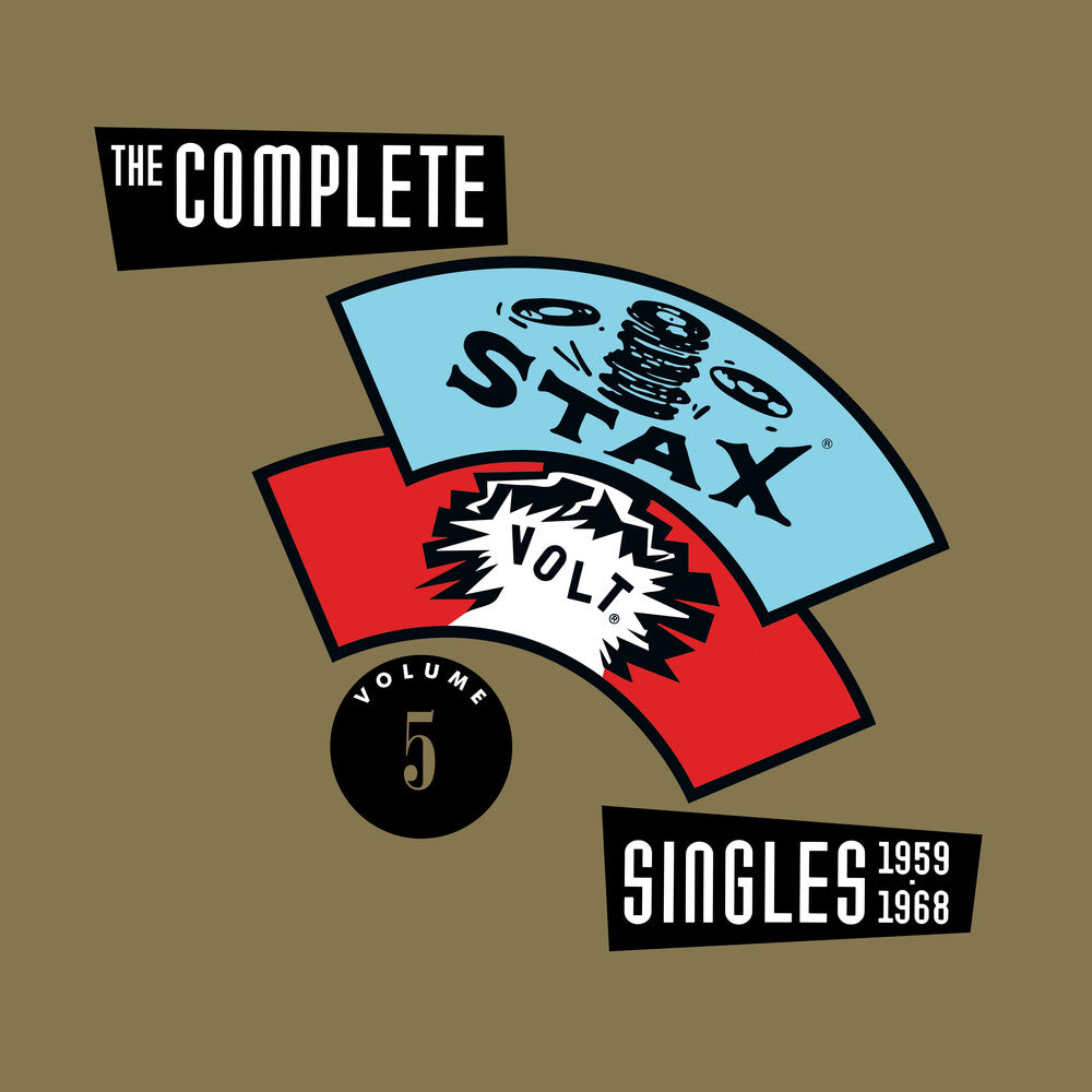 the album cover for Stax Vol 5 - Complete Singles / Various - Stax Vol 5 - Complete Singles / Various