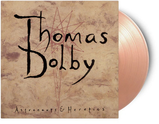 the album cover for Thomas Dolby - Astronauts & Heretics [Colored Vinyl] [Limited Edition] [180 Gram] (Pnk)