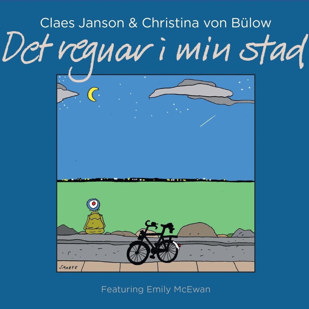 the album cover for Claes Janson  / Bulow Von,Christina - Det Regnar I Mid Stad