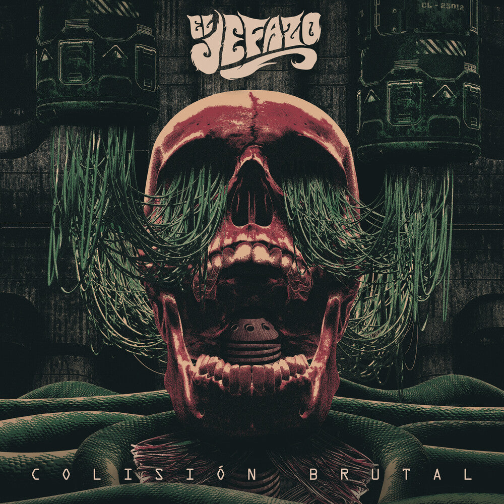 the album cover for El Jefazo - Colision Brutal [Colored Vinyl] (Grn) [Limited Edition]