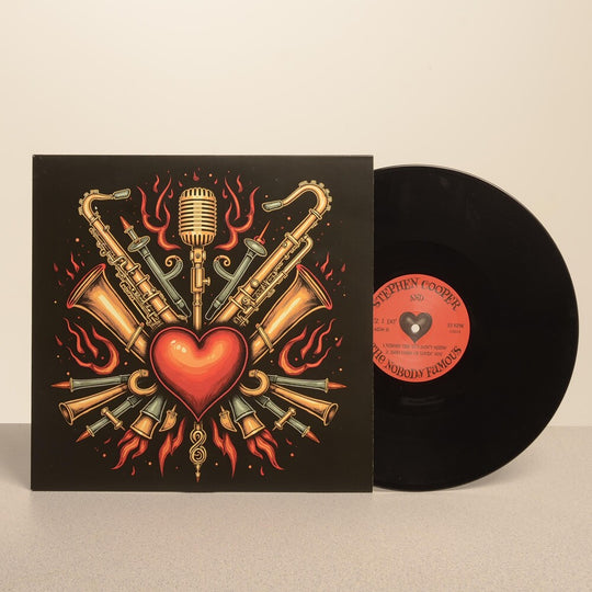 the album cover for Stephen Cooper - Cuz I Do