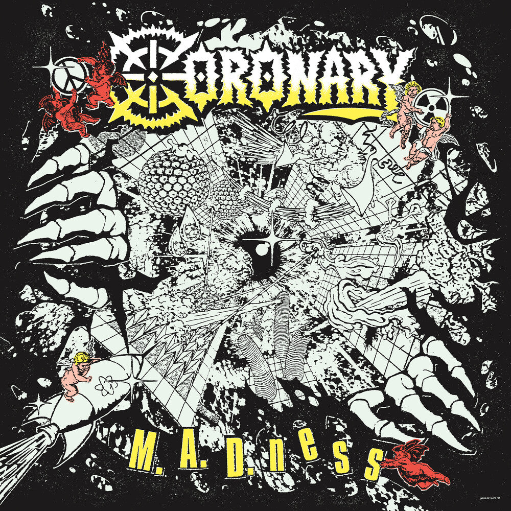 the album cover for Coronary - M.A.D.Ness