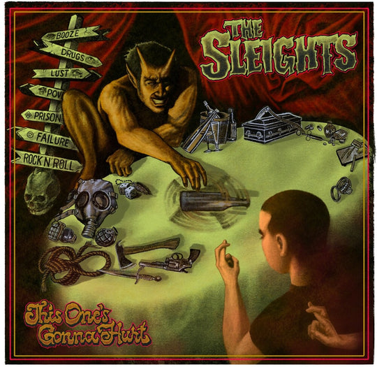 the album cover for Sleights - This One's Gonna Hurt