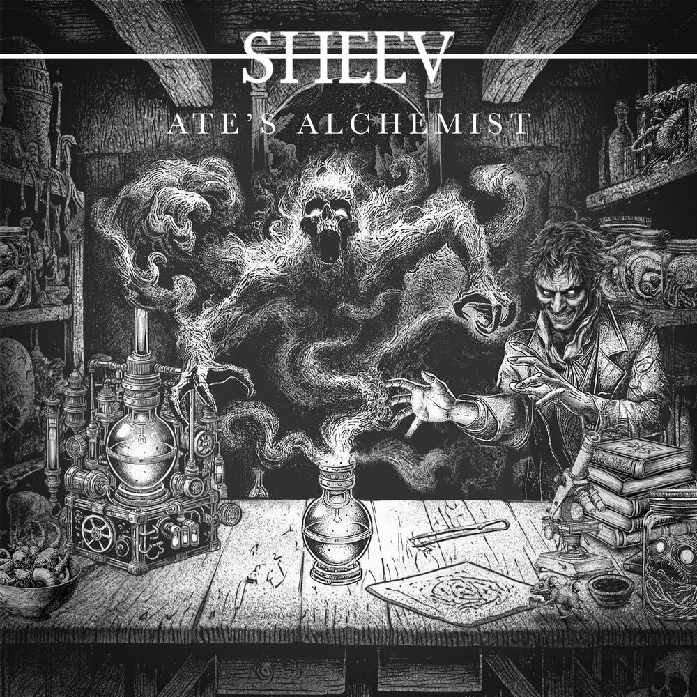 the album cover for Sheev - Ate's Alchemist