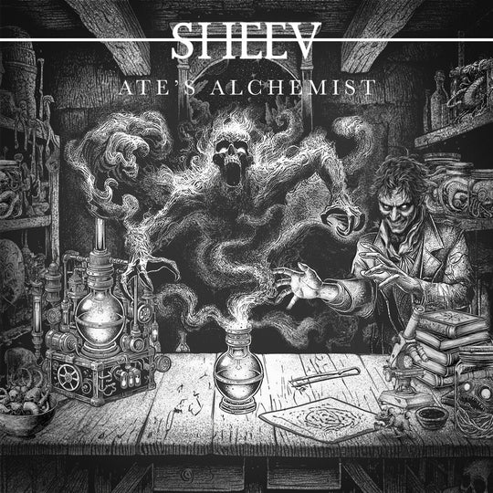 the album cover for Sheev - Ate's Alchemist