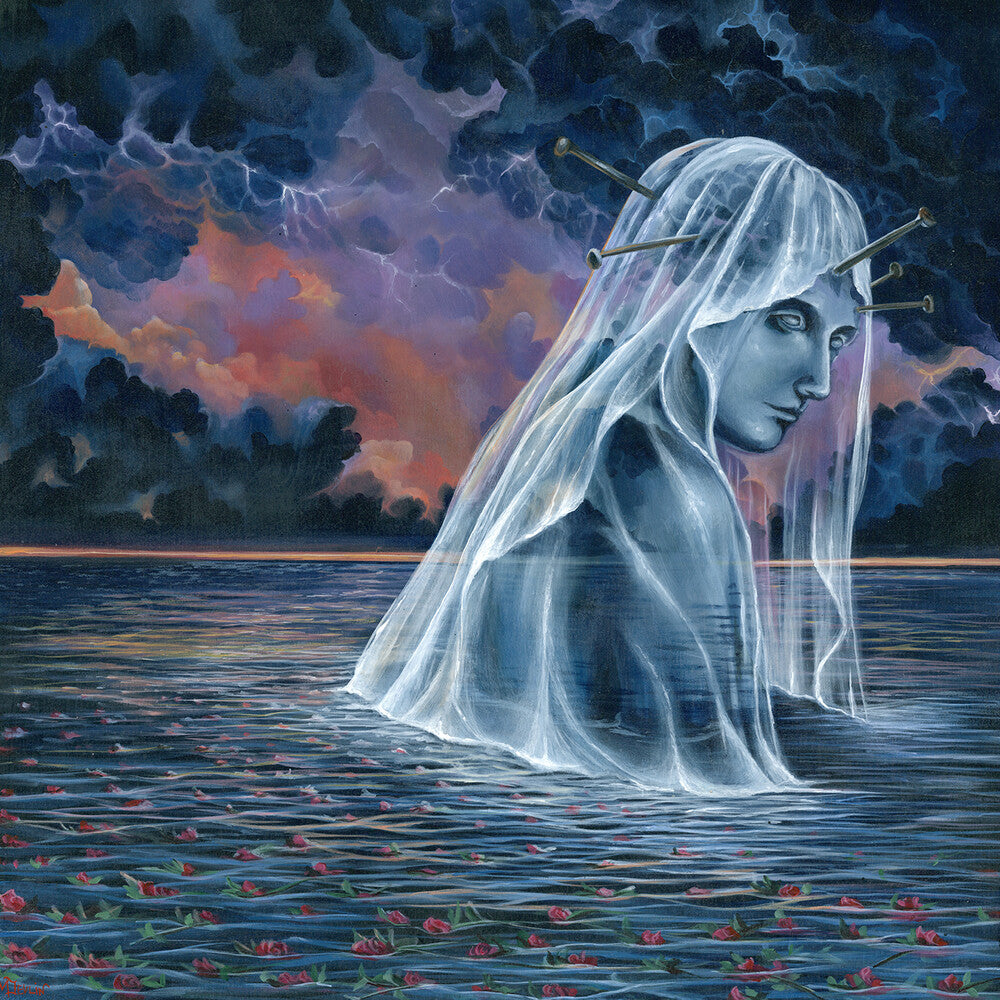 the album cover for Chrome Ghost - Diving Bell