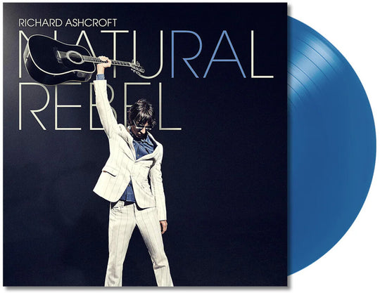 the album cover for Richard Ashcroft - Natural Rebel [Blue LP]