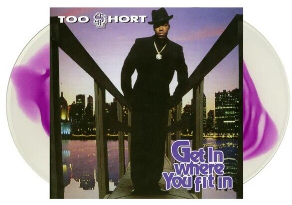 the album cover for Too Short - Get In Where You Fit In [Clear Vinyl] (Purp)
