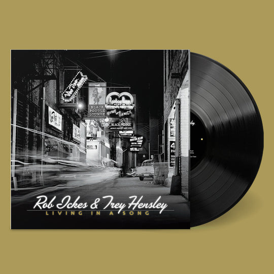 the album cover for Rob Ickes  / Hensley,Trey - Living In A Song