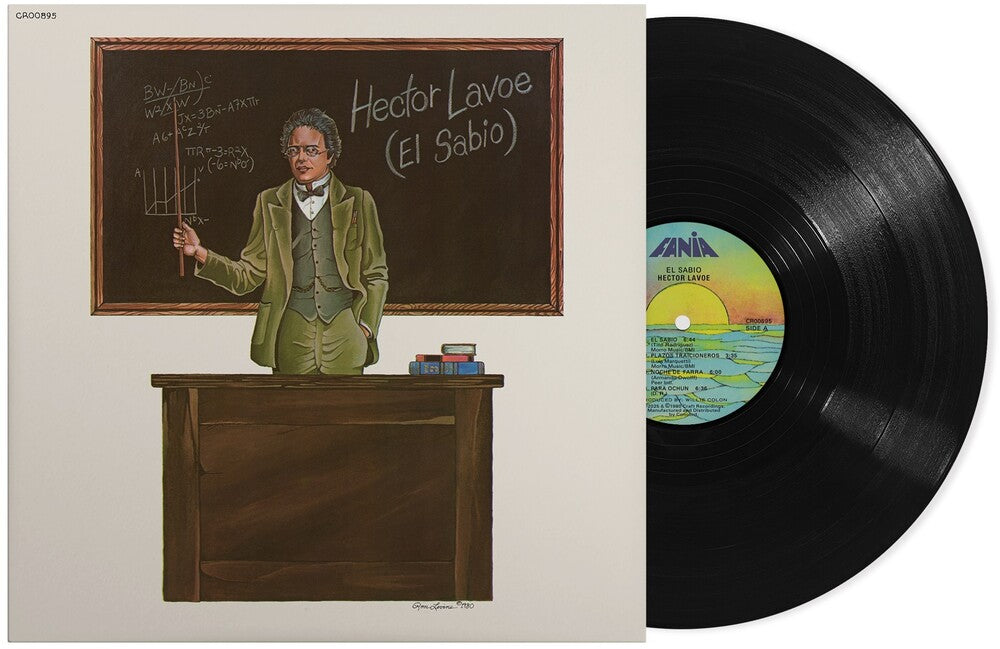 the album cover for Hector Lavoe - El Sabio -  [180g LP]