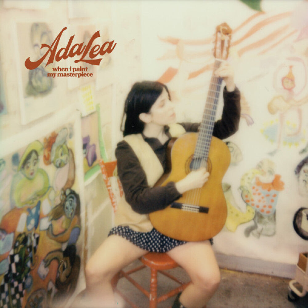 the album cover for Ada Lea - When I Paint My Masterpiece [Indie Exclusive Orange Vinyl]