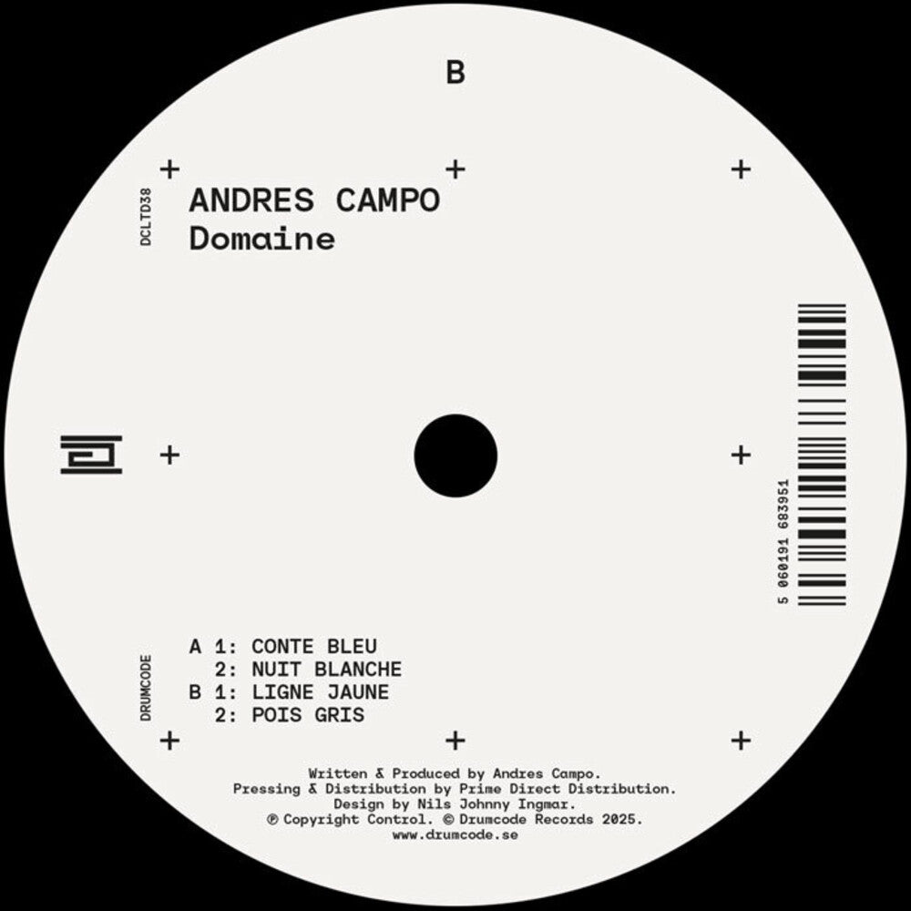 the album cover for Andres Campo - Domaine