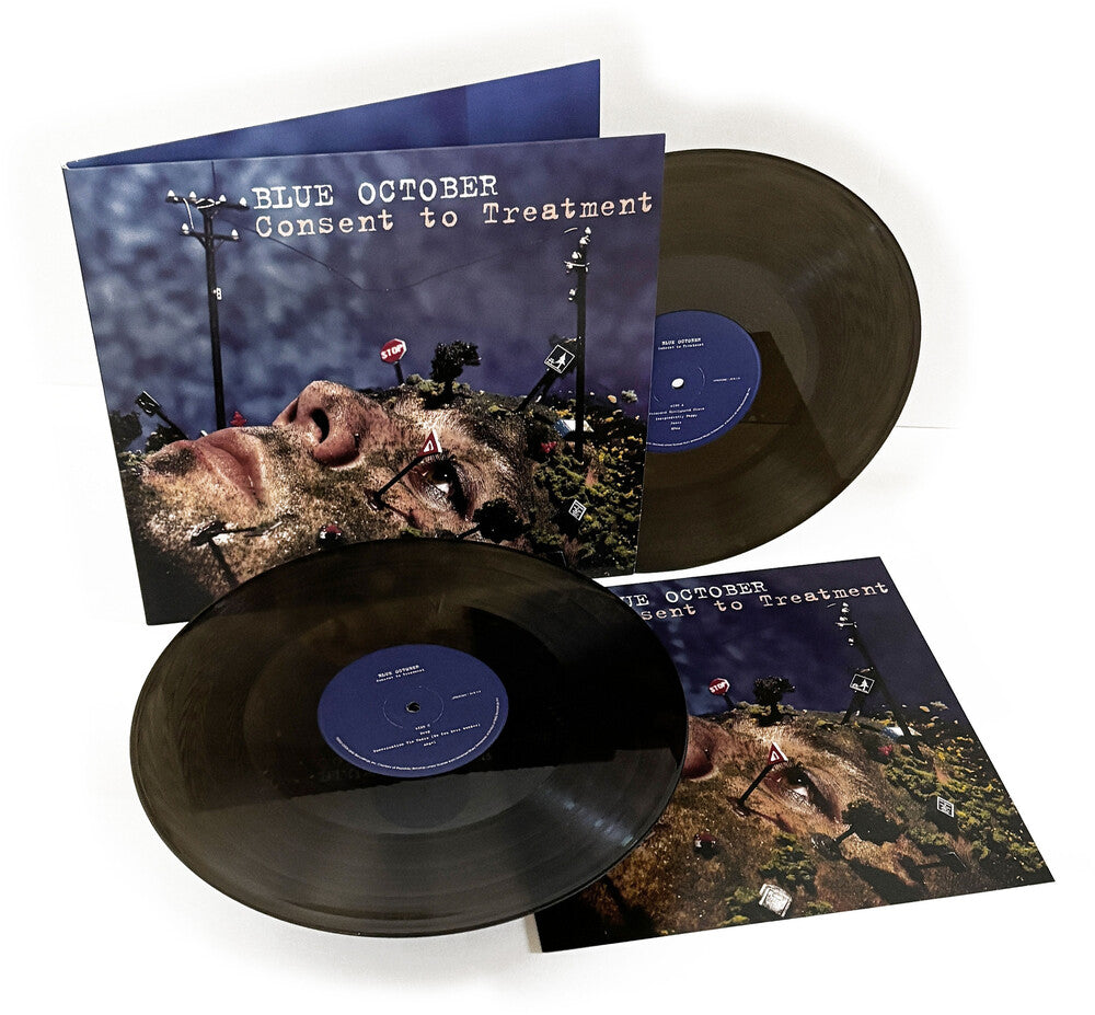 the album cover for Blue October - Consent To Treatment - [2 LP Clear Black]