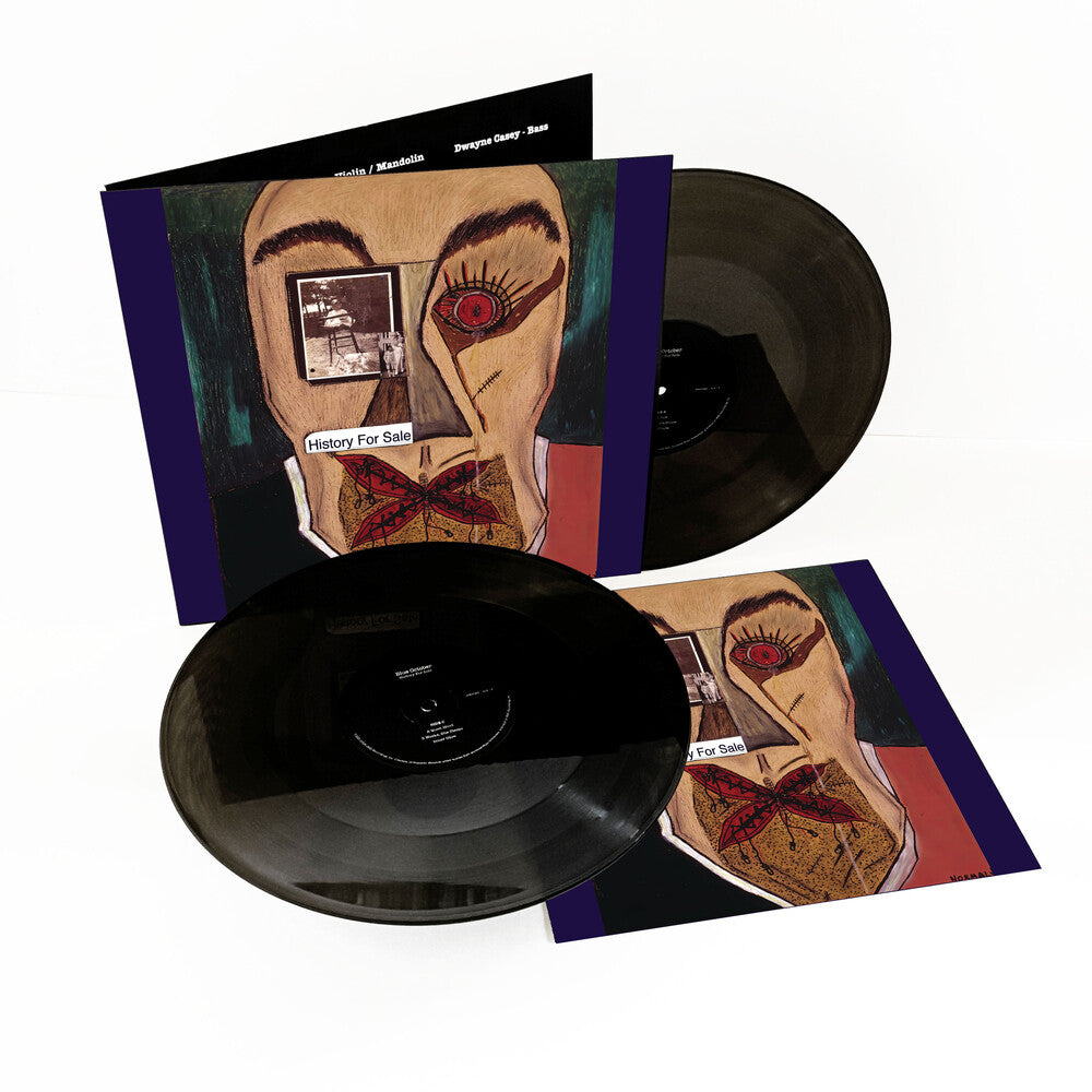 the album cover for Blue October - History For Sale - [2 LP Clear Black Vinyl]