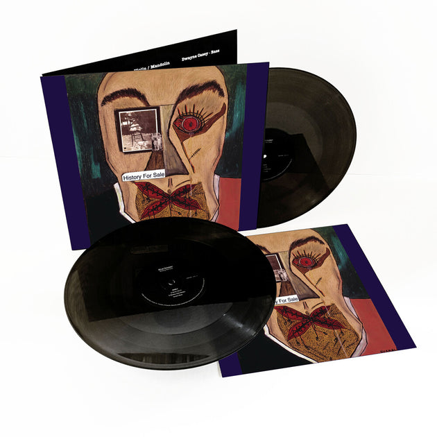 the album cover for Blue October - History For Sale - [2 LP Clear Black Vinyl]