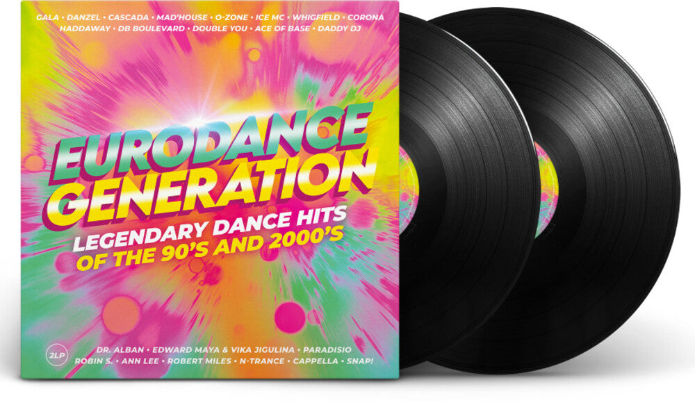 the album cover for Eurodance Generation / Various (Fra) - Eurodance Generation / Various (Fra)