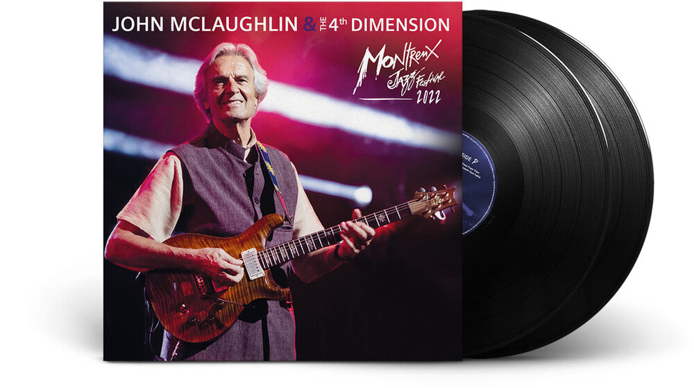 the album cover for Jon McLaughlin &amp; 4th Dimension - Live at Montreux Jazz Festival 2022 [2 LP]