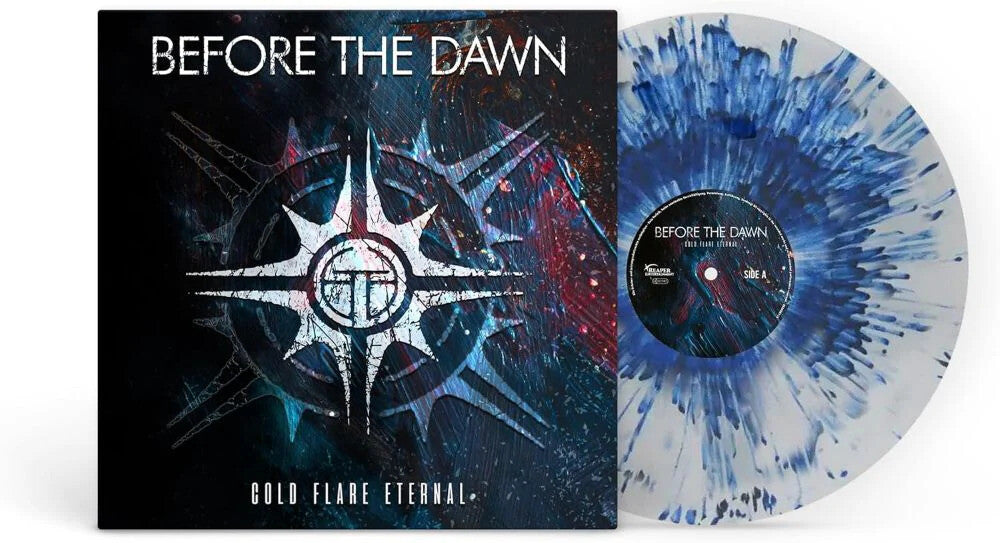 the album cover for Before The Dawn - Cold Flare Eternal (Blue) [Colored Vinyl] (Spla)
