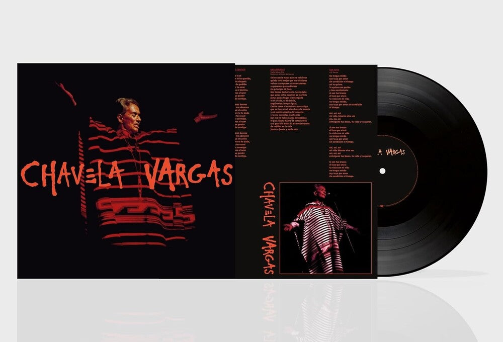 the album cover for Chavela Vargas - Chavela Vargas (Spa)