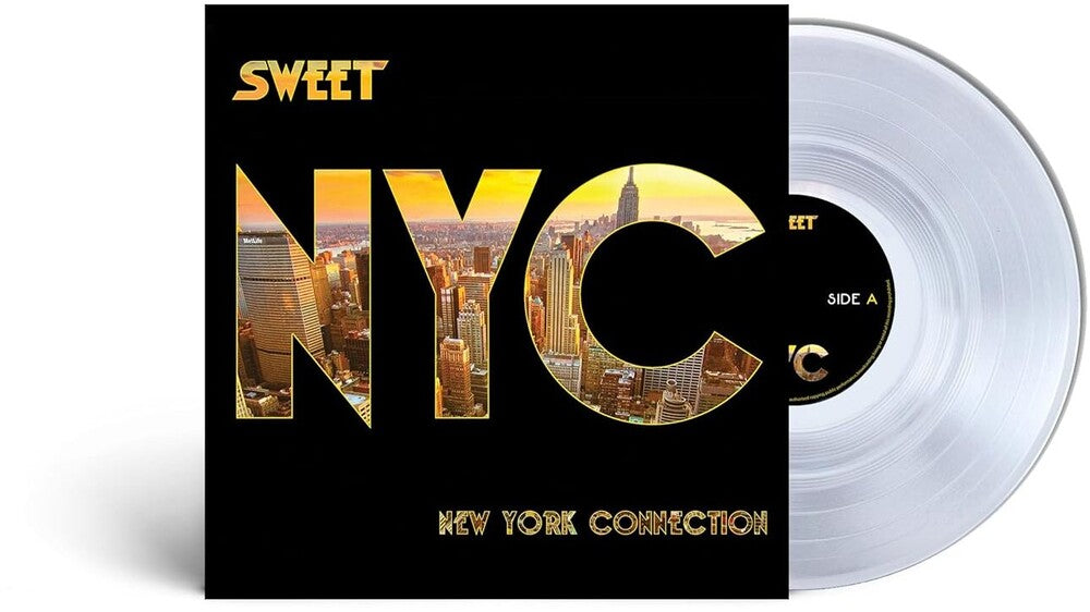 the album cover for Sweet - New York Connection Clear [Clear Vinyl] (Uk)